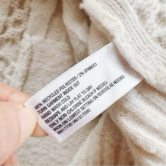 NEW Target A New Day Cardigan Chunky Sweater Cream - Picture 7 of 11